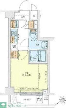 ドルチェ東京押上ツインズ壱番館の物件間取画像